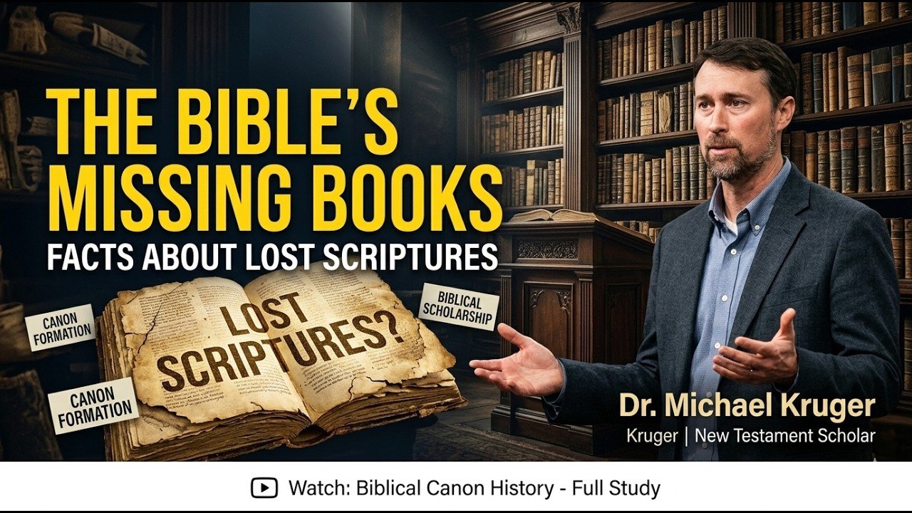 Is the Bible missing any books today? | THE BOOKS OF THE BIBLE SERIES (Part 6) Missing books of the Bible YouTube player