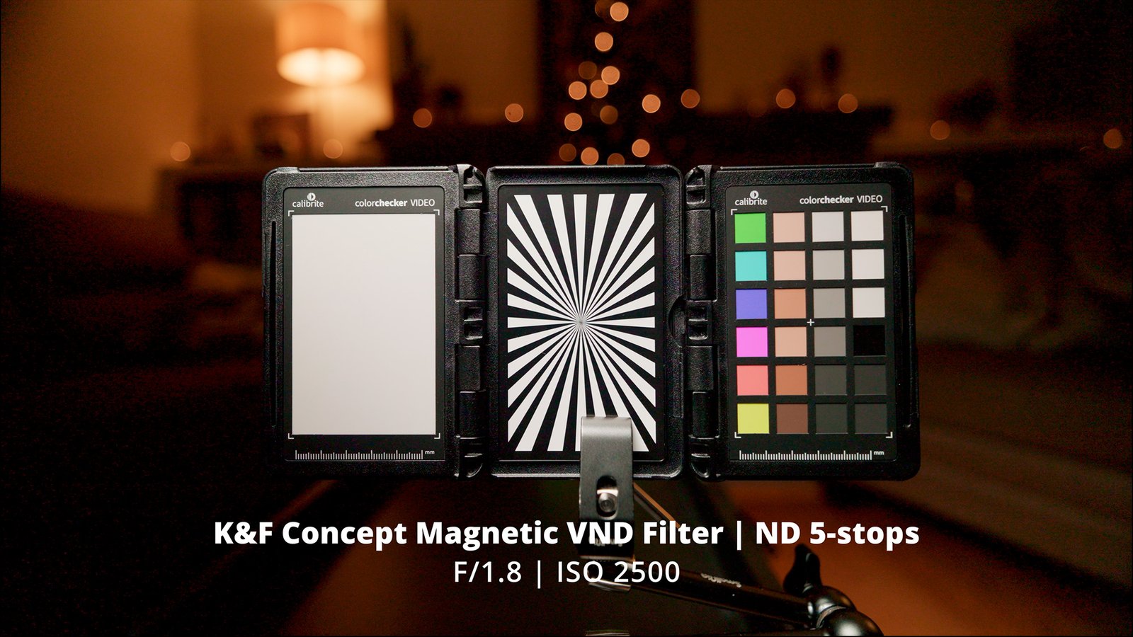 KF MagneticVND ColourChecker 5stops budget magnetic variable ND filter