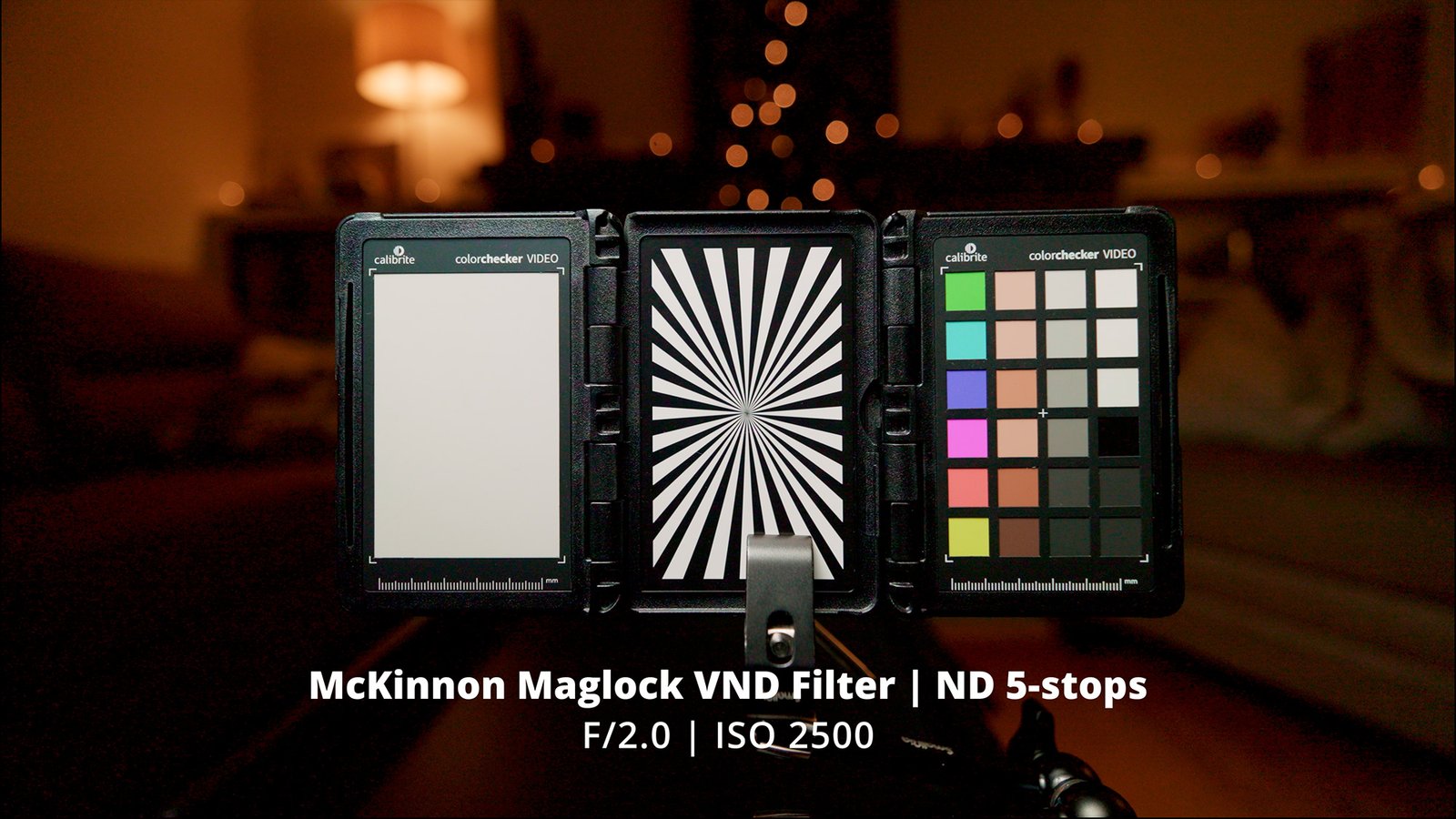 Maglock 5stops colourcard budget magnetic variable ND filter