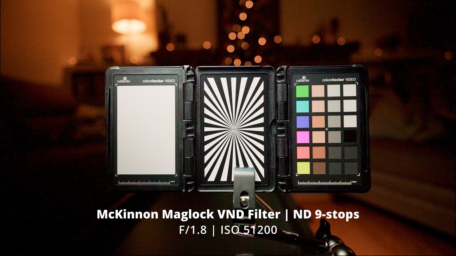 Maglock 9stops colourcard budget magnetic variable ND filter
