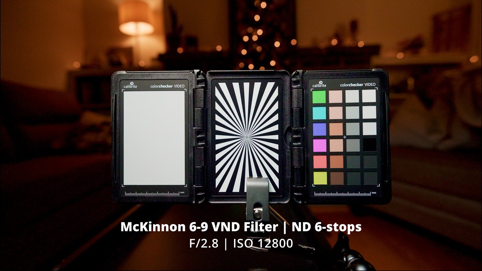 McKinnon VND 6stops colour checker budget magnetic variable ND filter