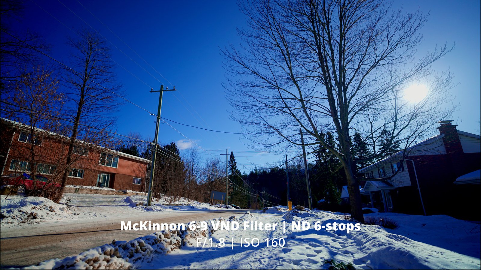 McKinnon VND 6stops budget magnetic variable ND filter