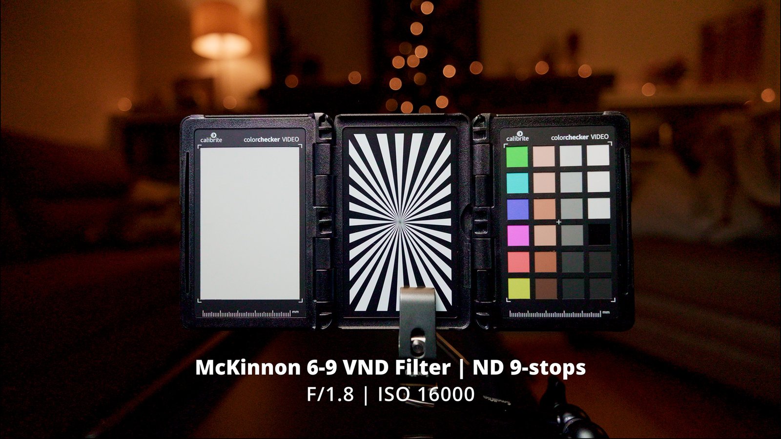McKinnon VND 9stops colour checker budget magnetic variable ND filter
