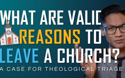 When is it right to leave a church? | Theological Triage